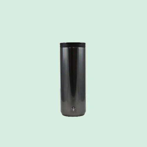 New Gray 16oz Stainless Steel Tumbler with Siren Badge